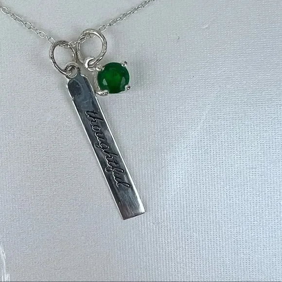 NWT Get Personal May Birthstone Necklace - Picture 2 of 3